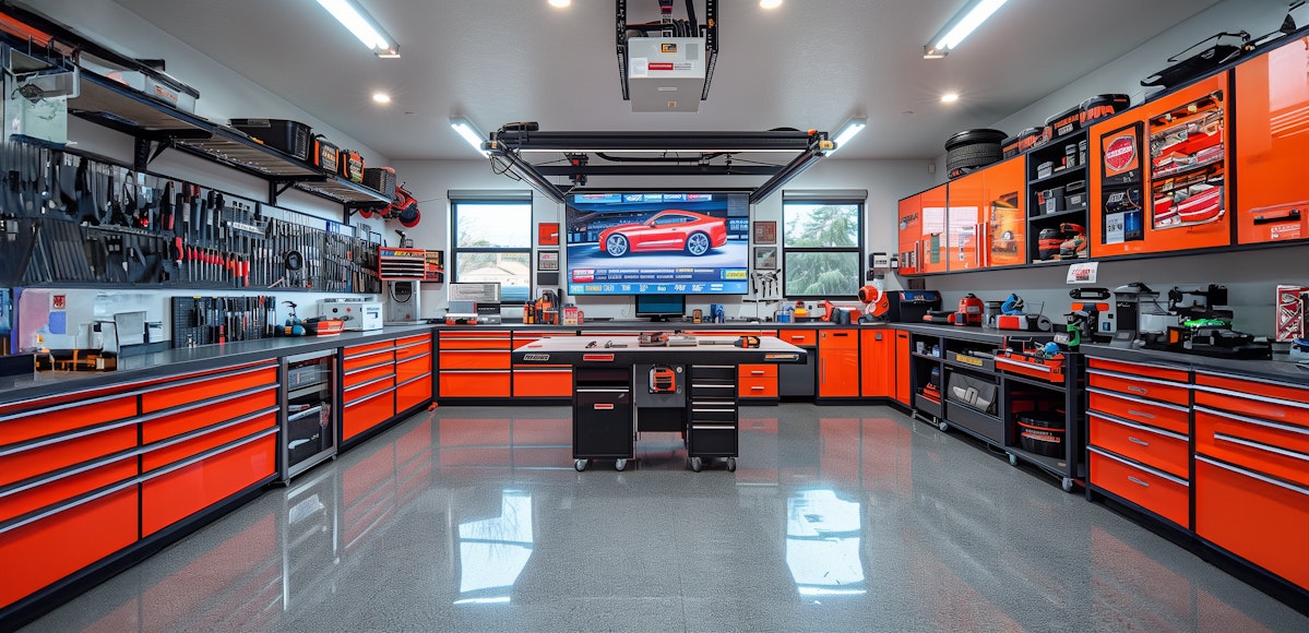 Our modern auto repair garage in Brooklyn